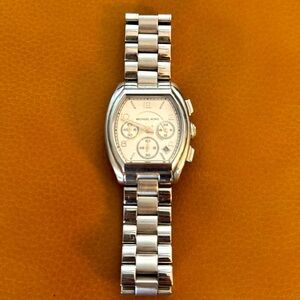 Michael Kors stainless steel watch. Gently worn.